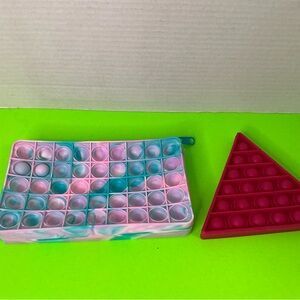 Colorful Pop It Fidget Toys